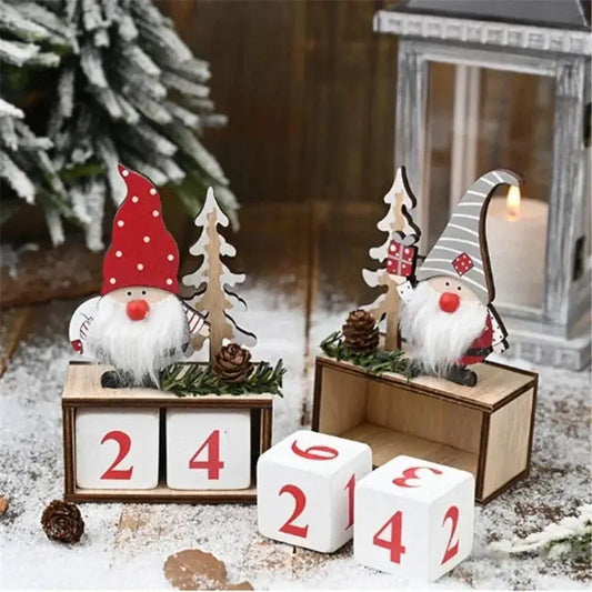 Wooden Christmas Calendar