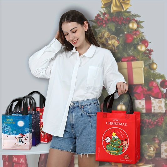Festive Christmas Gift Bags